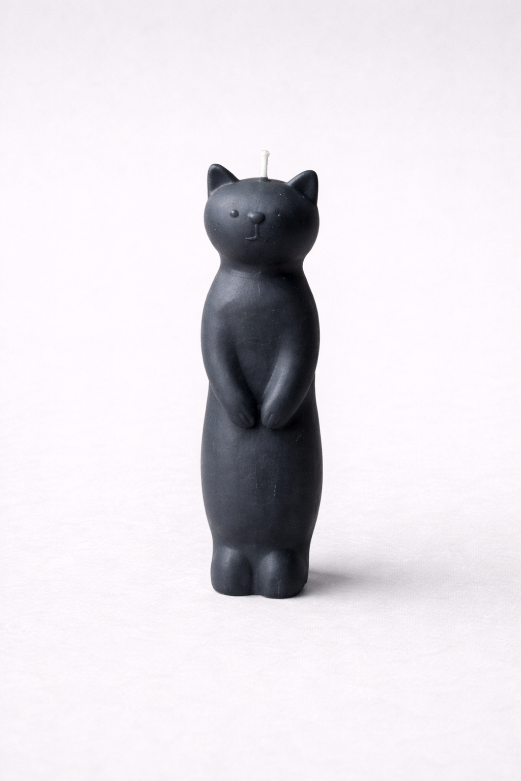 Cat-shaped candle - natural soy wax - Cat lover Gift - Unscented