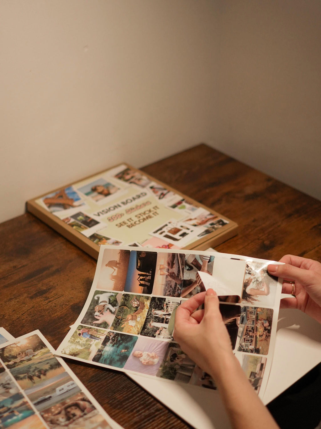 300+ Sticker Vision Board Kit: Dream Board Supplies 2026