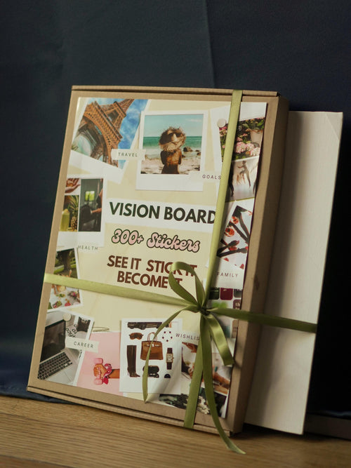 300+ Sticker Vision Board Kit: Dream Board Supplies 2026