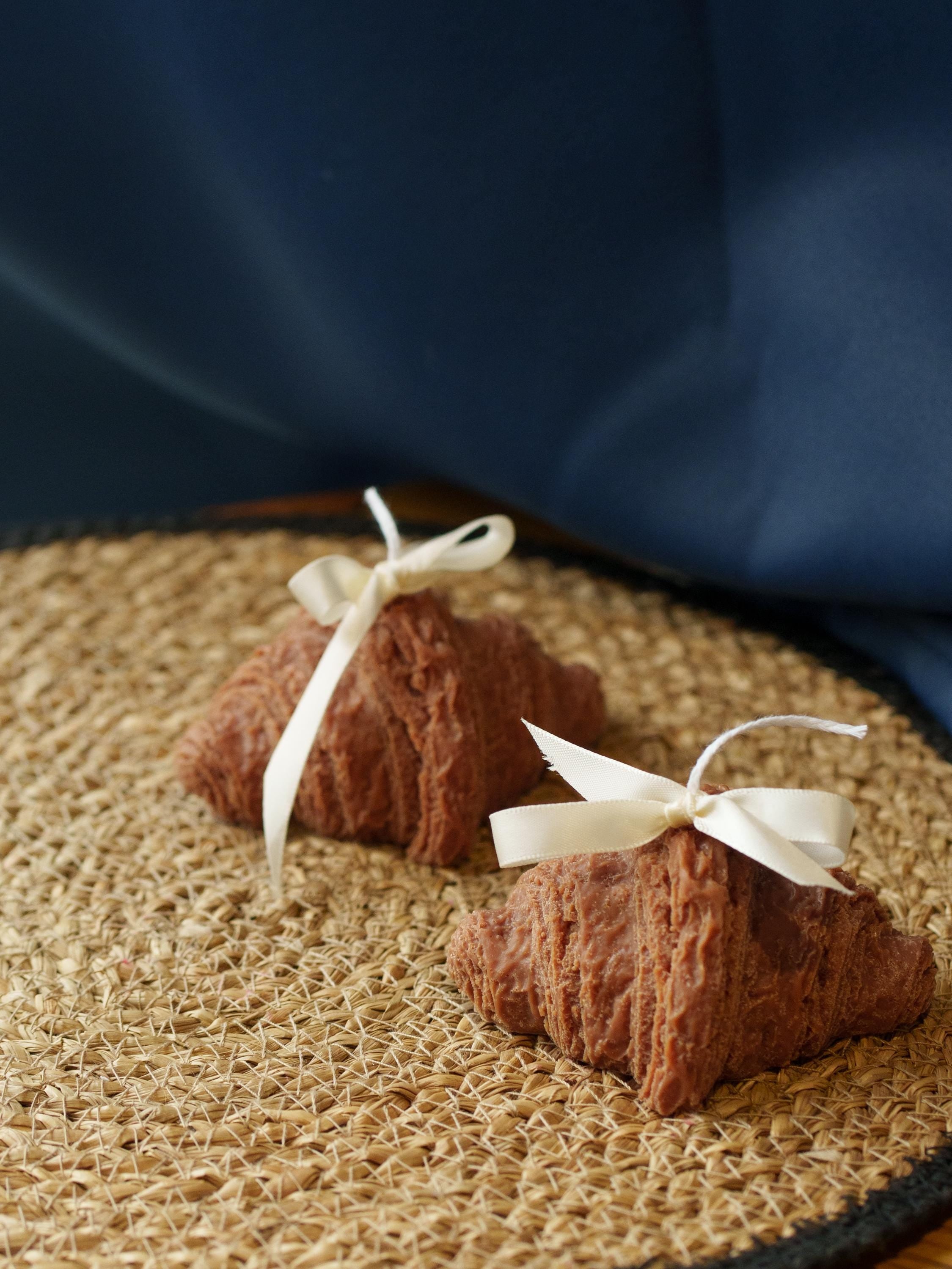 Bakery Candle Handmade 100% soy Croissant   - Scented or Unscented