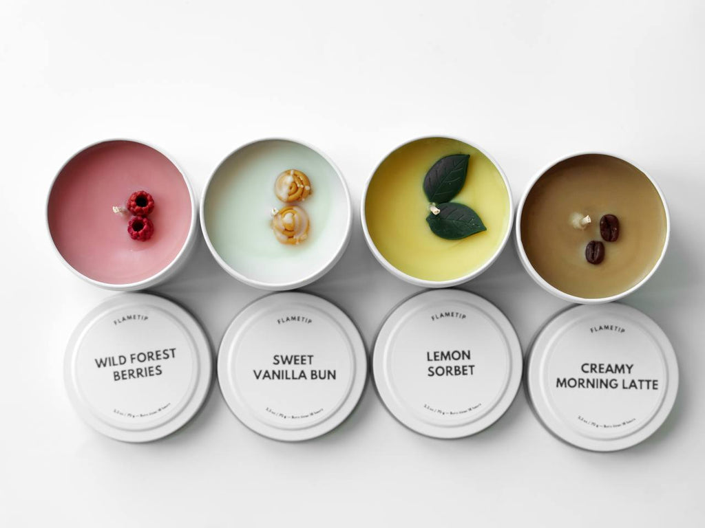 Handmade Soy Wax Candle Gift Set | Wedding Favors