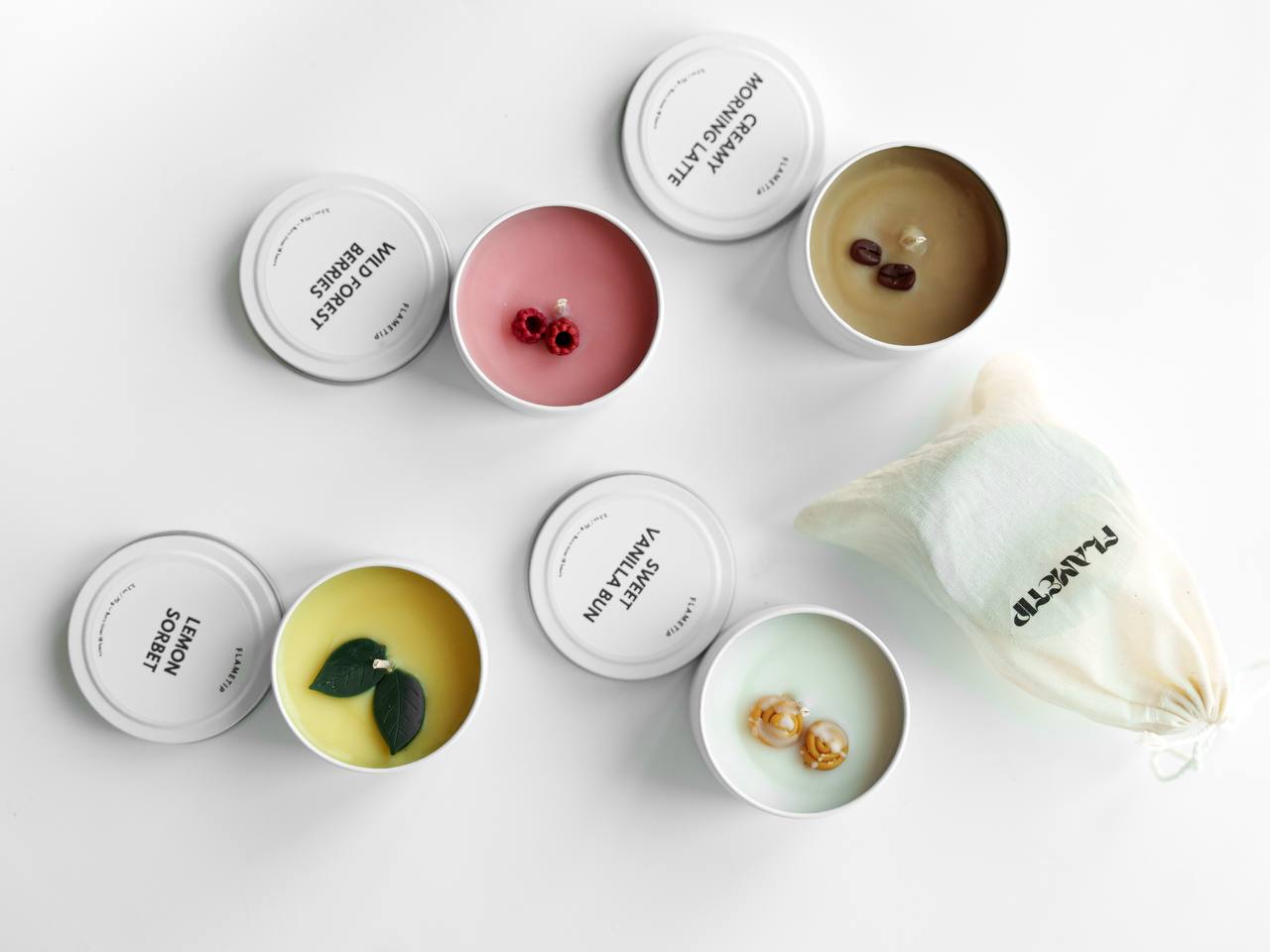 Handmade Soy Wax Candle Gift Set | Wedding Favors